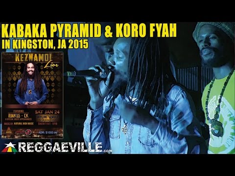 Kabaka Pyramid & Koro Fyah in Kingston, Jamaica @ Skyline Levels [1/24/2015]