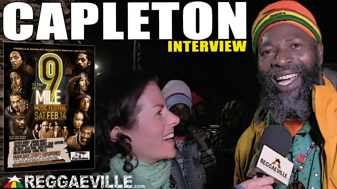 Interview with Capleton @ 9 Mile Music Festival in Miami, FL [2/14/2015]