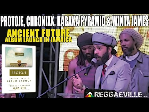 Protoje, Chronixx, Kabaka Pyramid & Winta James on The Flame @ Ancient Future Album Launch [3/9/2015]