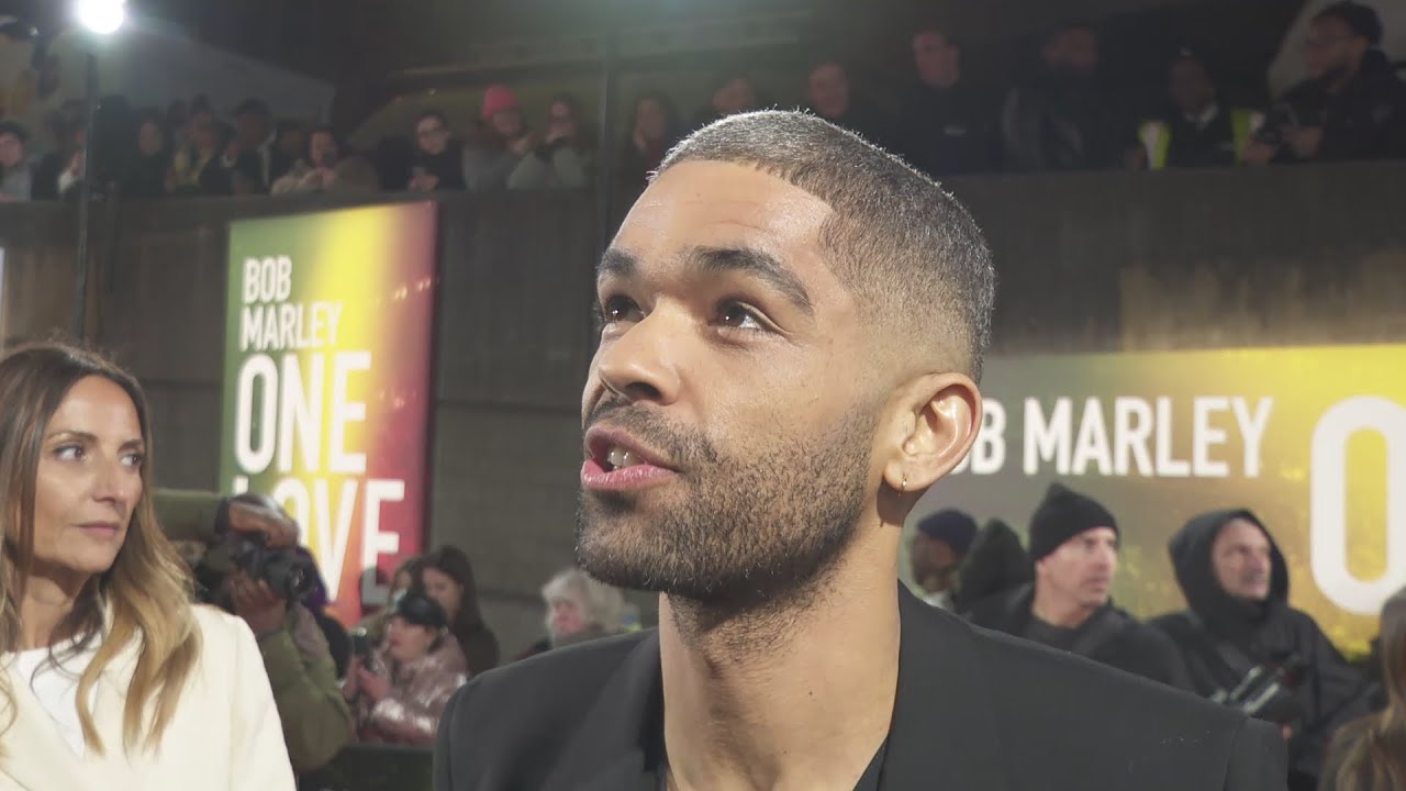 Kingsley Ben-Adir Interview @ Bob Marley: One Love UK Premiere [1/30/2024]