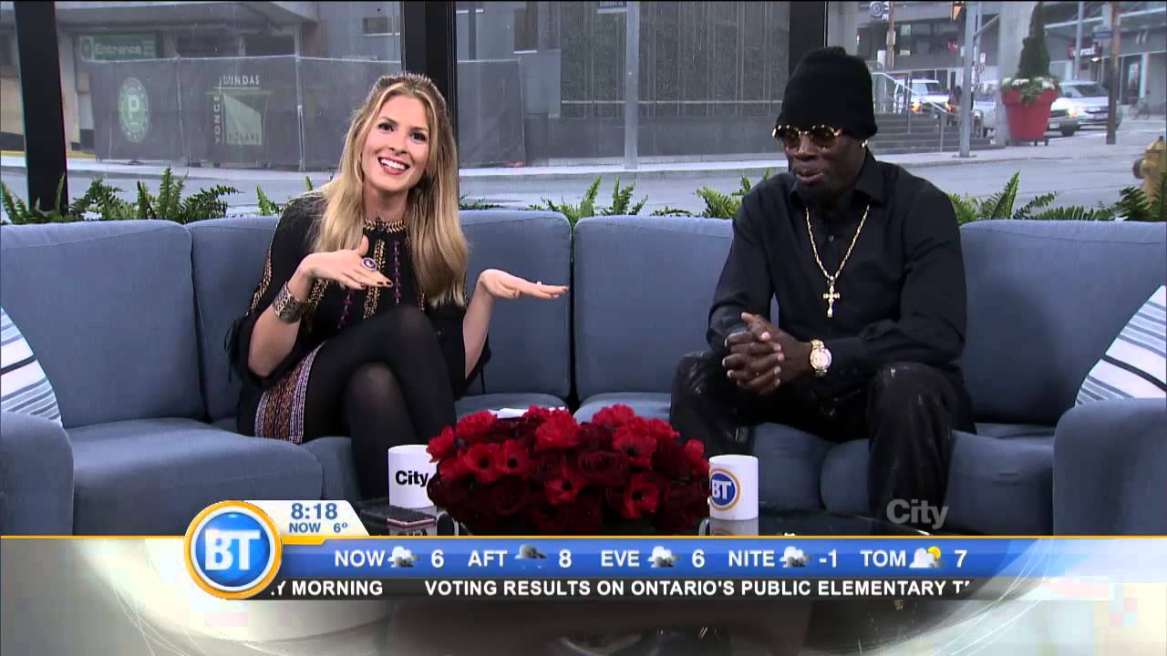 Interview with Shabba Ranks @ City Television Toronto [11/14/2015]