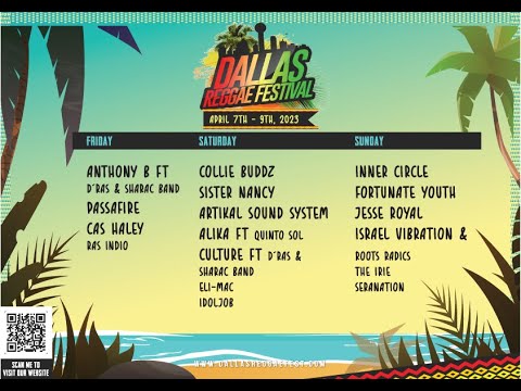 Dallas Reggae Festival 2023 (Promo) [2/6/2023]