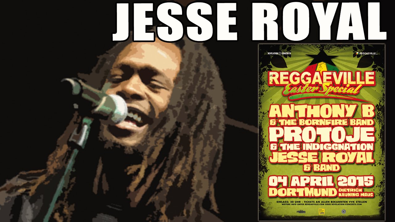 Jesse Royal & The Kingsuns - This Morning in Dortmund @ Reggaeville Easter Special 2015 [4/4/2015]