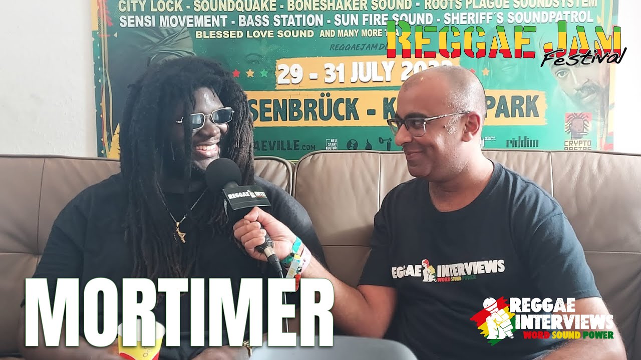 Mortimer Interview @ Reggae Jam 2022 by Reggae Interviews [7/31/2022]