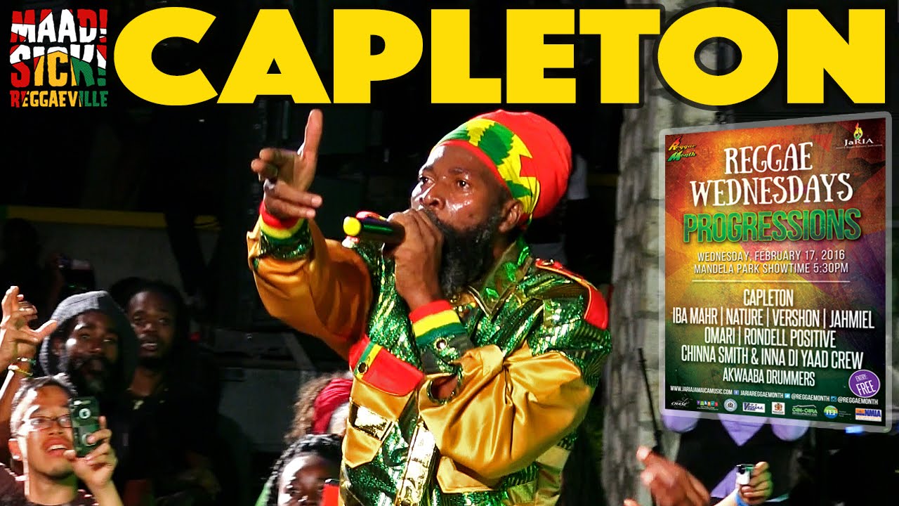 Capleton @ Reggae Wednesdays - Progressions 2016 in Kingston, Jamaica [2/17/2016]