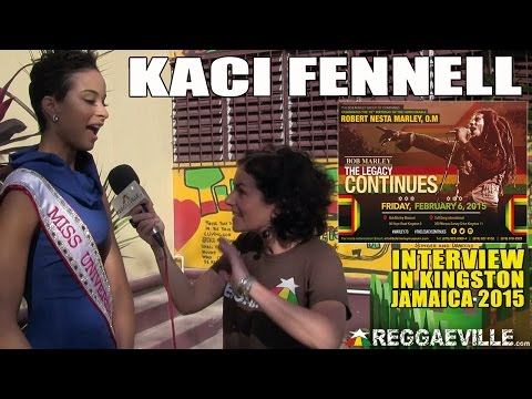 Interview with Kaci Fennell @ Bob Marley 70th Birthday Celebration in Jamaica [2/6/2015]