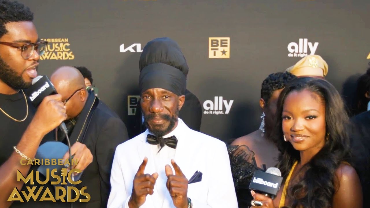 Sizzla @ Red Carpet - Caribbean Music Awards 2025 | Billboard News [8/28/2025]
