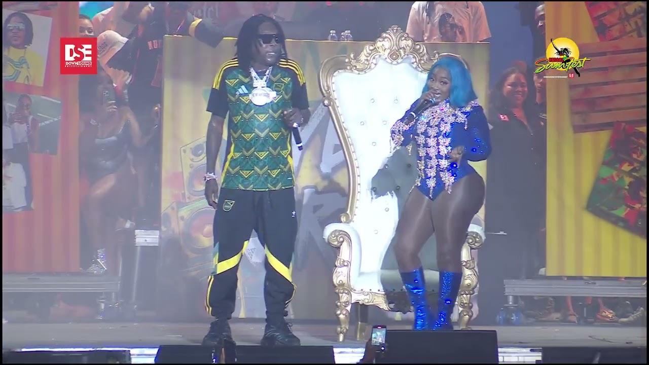 Vybz Kartel feat. Spice @ Reggae Sumfest 2025 (Part 7) [7/18/2025]