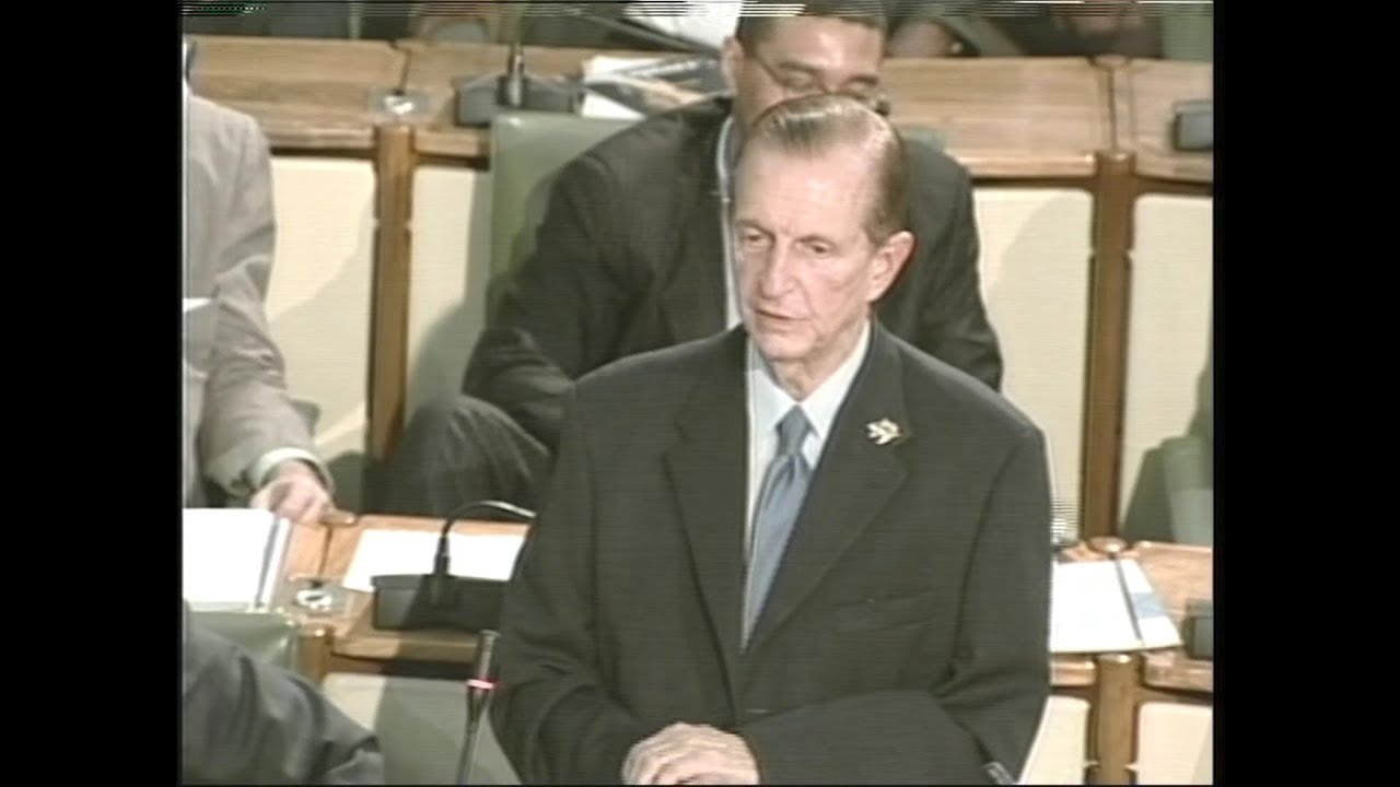 Edward Seaga's Final Speech in Parliament (Nationwide 90FM) [1/18/2005]