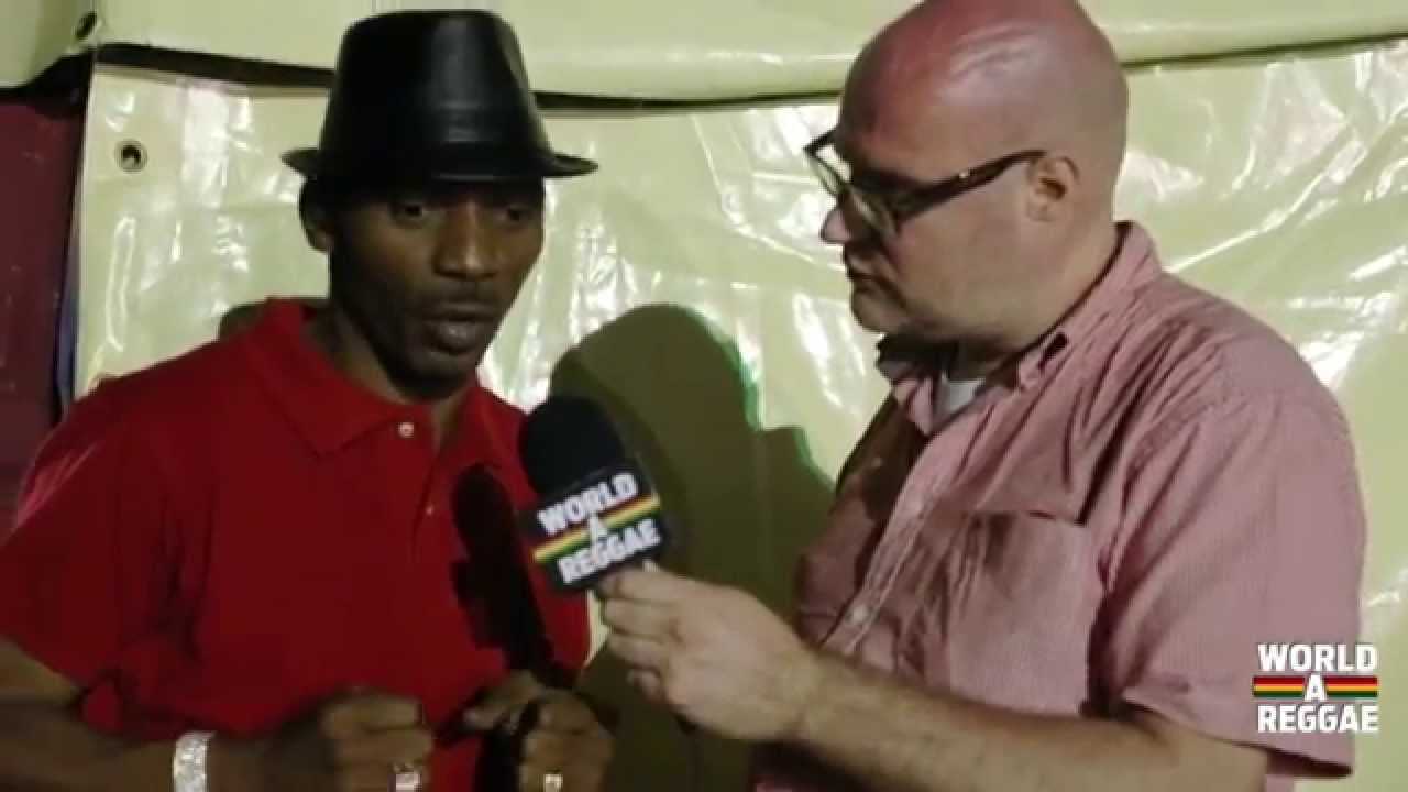 Interview with Sanchez @ Reggae Geel 2014 [8/2/2014]