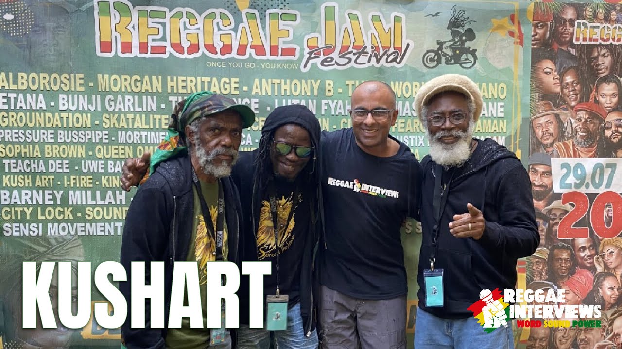 KushArt Interview @ Reggae Jam 2022 by Reggae Interviews [7/31/2022]