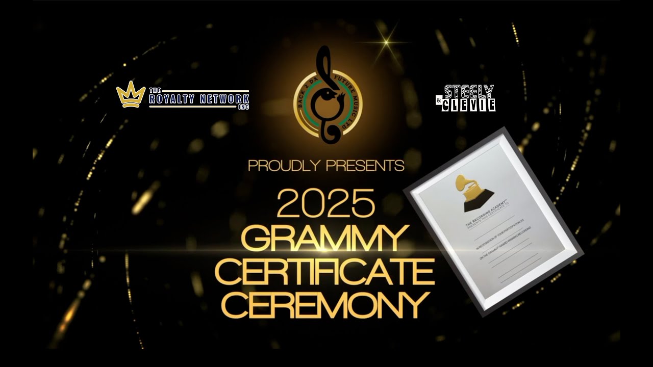 Grammy Certificate Ceremony 2025 in Kingston, Jamaica (Live Stream) [9/13/2025]