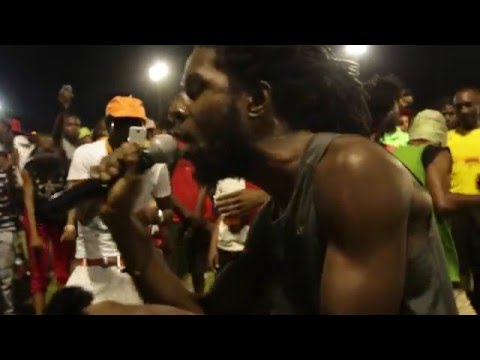 Chronixx, Aidonia, Iba Mahr, Dexta Daps, Chronicle, Deablo, Tony Curtis, Twinz Of Twinz  - Football at Prison Oval in Spanish Town, Jamaica [2/1/2016]