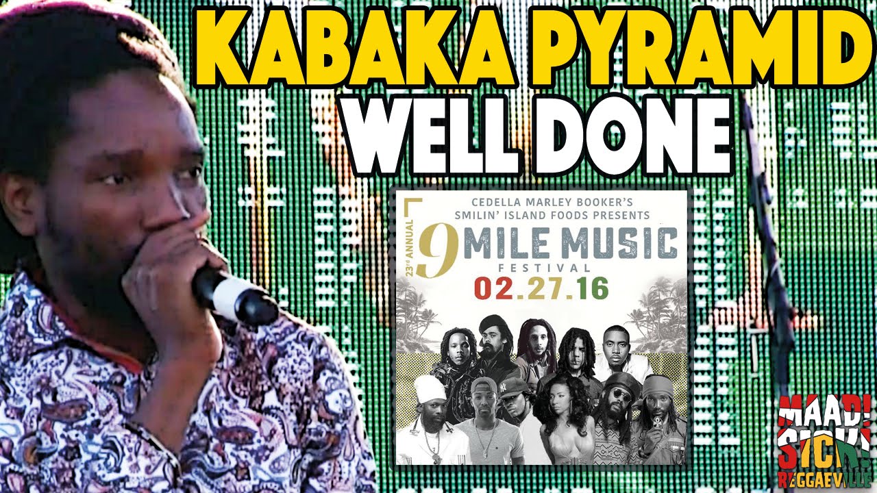Kabaka Pyramid - Well Done @ 9 Mile Music Festival in Miami, FL, USA [2/27/2016]