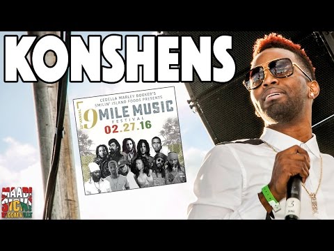 Konshens @ 9 Mile Music Festival 2016 in Miami [2/27/2016]