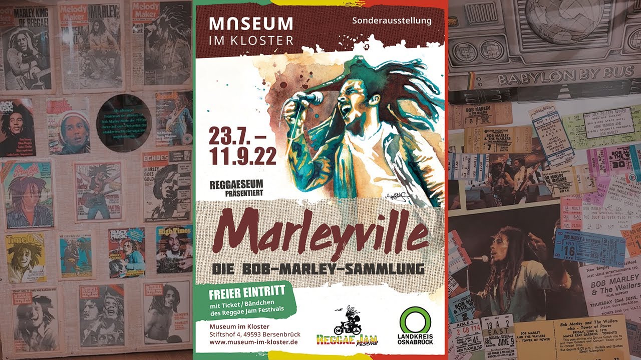 Marleyville: The-Bob-Marley-Collection | Exhibition in Bersenbrück, Germany 2022 [7/28/2022]