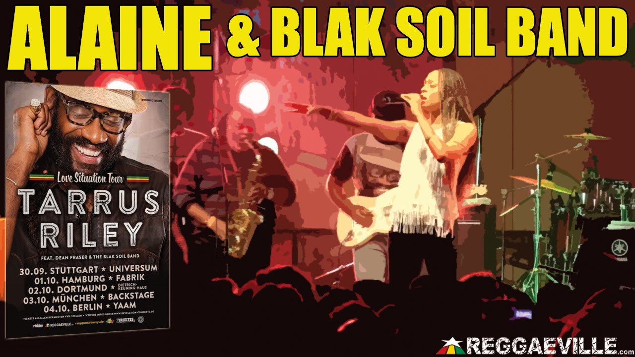 Alaine & The Blak Soil Band with Dean Fraser - Better Than This in Dortmund, Germany [10/2/2014]