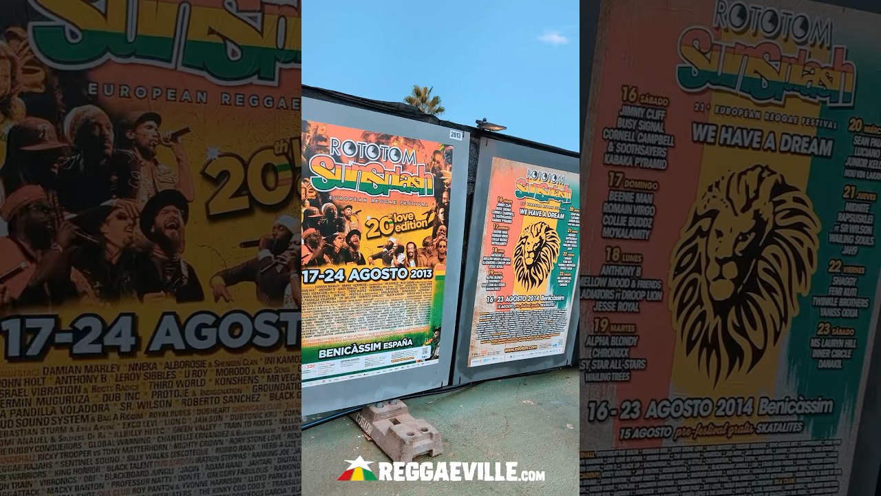 Posters Speak – A 30-Year Journey @ Rototom Sunsplash 2025 [8/22/2025]