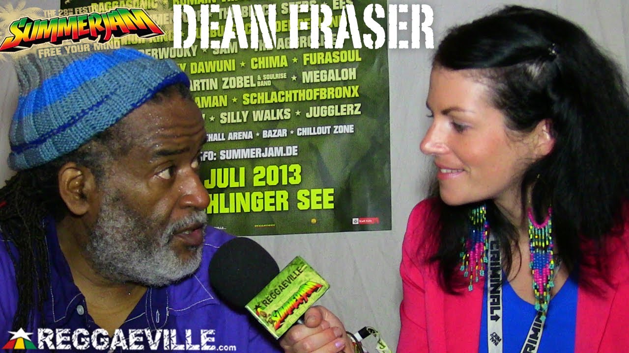 Interview with Dean Fraser @ SummerJam [7/5/2013]
