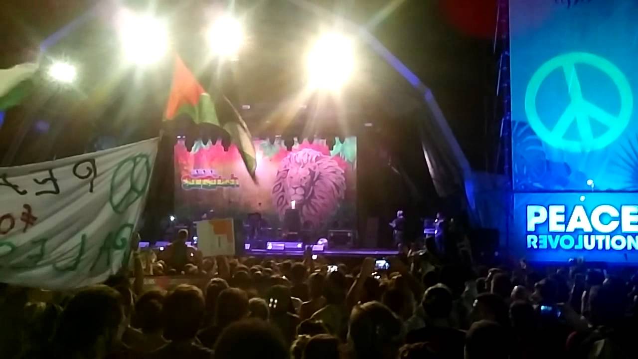 Palestinian Protest vs. Matisyahu @ Rototom Sunsplash 2015 [8/22/2015]