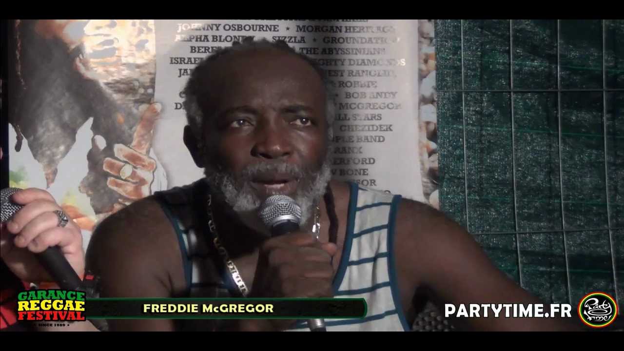 Interview: Freddie McGregor @ Garance Reggae Festival [7/27/2012]