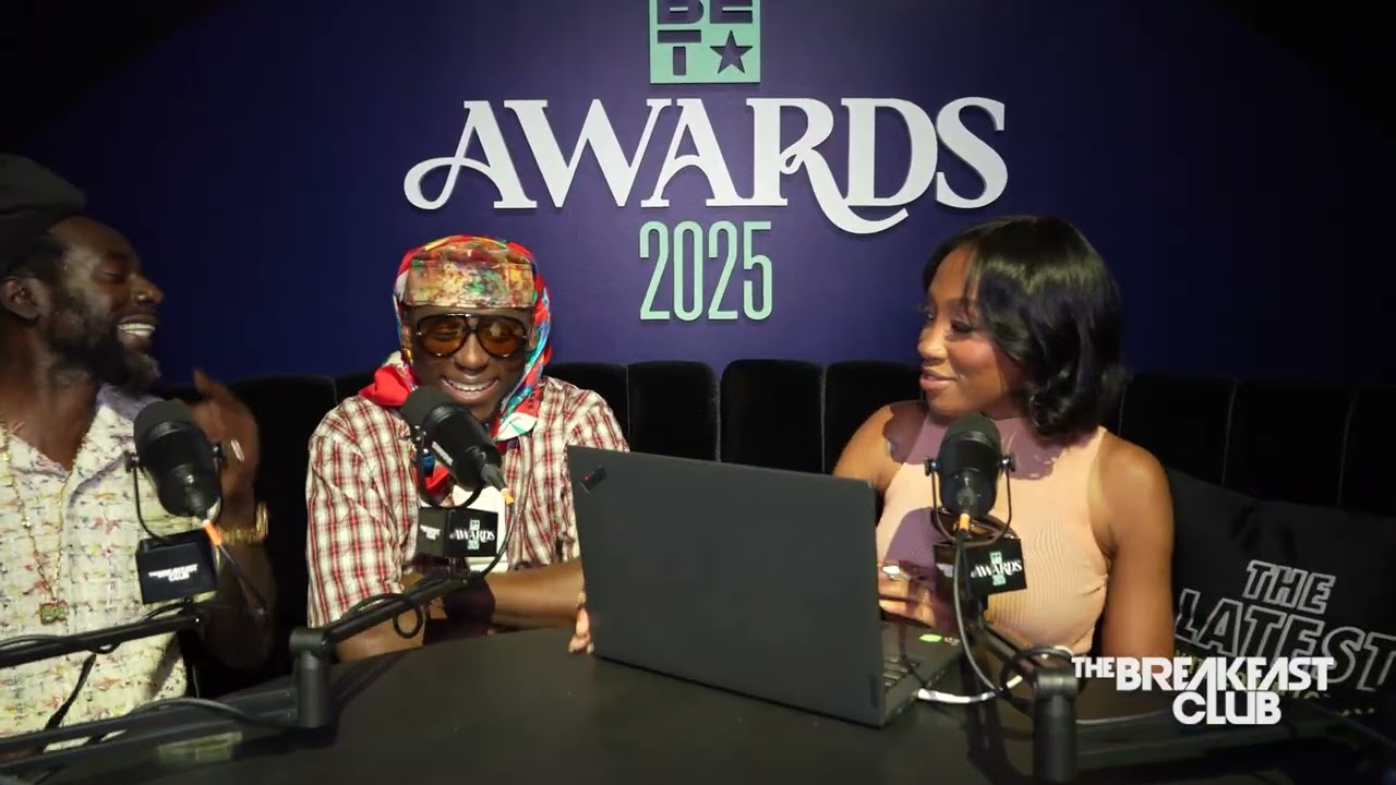 Buju Banton Crashes Spinall's Interview @ The Breakfast Club | BET Awards 2025 [6/9/2025]