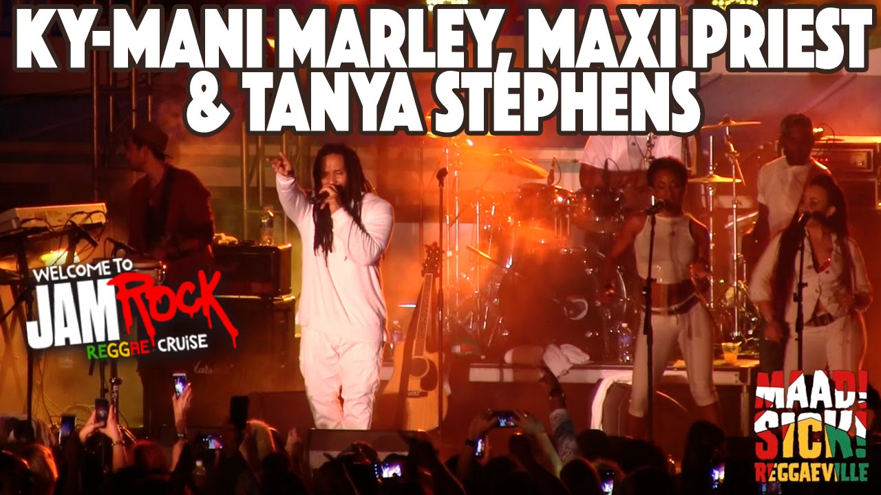 Ky-Mani Marley, Maxi Priest & Tanya Stephens @ Welcome To Jamrock Reggae Cruise #1 2015 [12/1/2015]