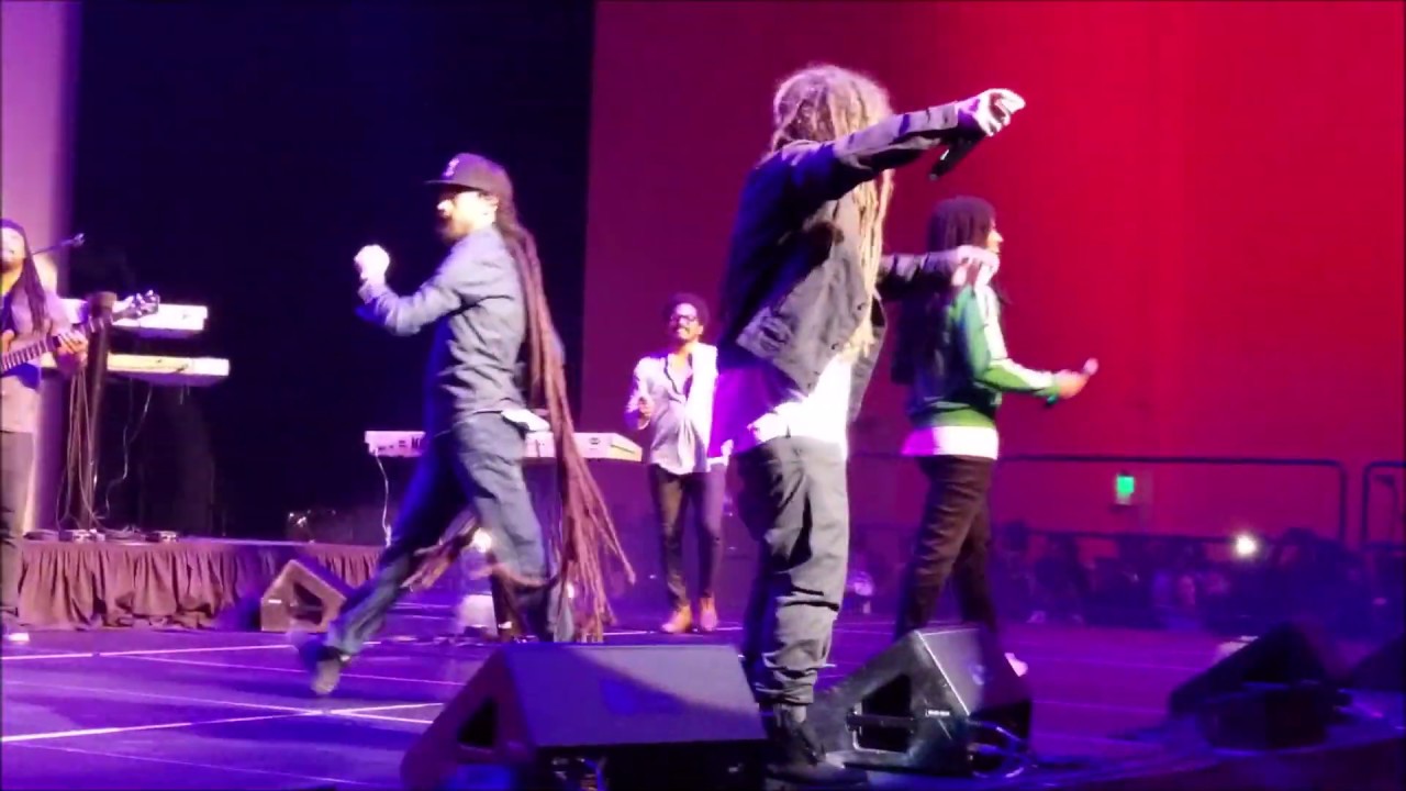 Jo Mersa Marley, Damian Marley & Skip Marley in Pembrooke Pines, FL (Fanvideo) [11/24/2018]