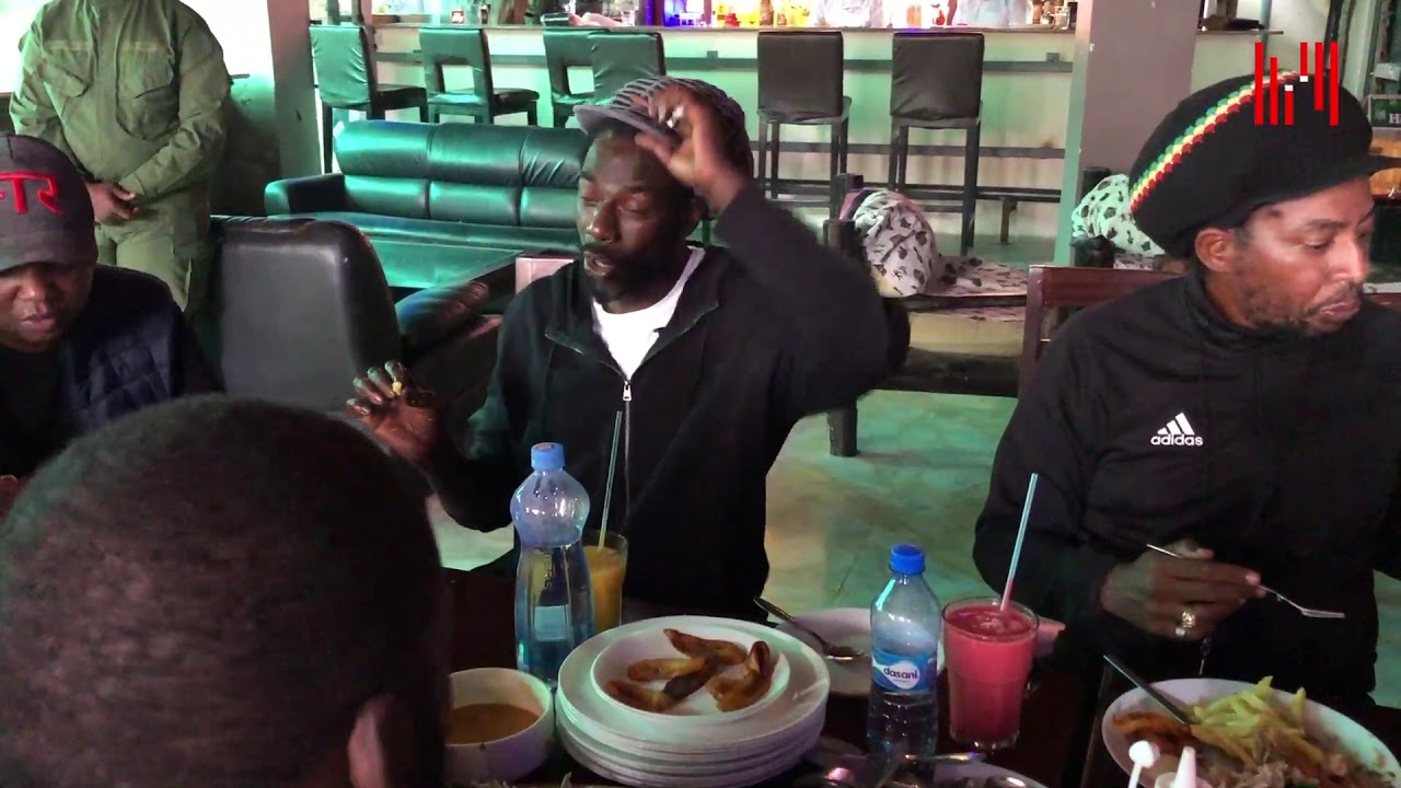 Buju Banton enjoying Kenyan Food [2/14/2020]