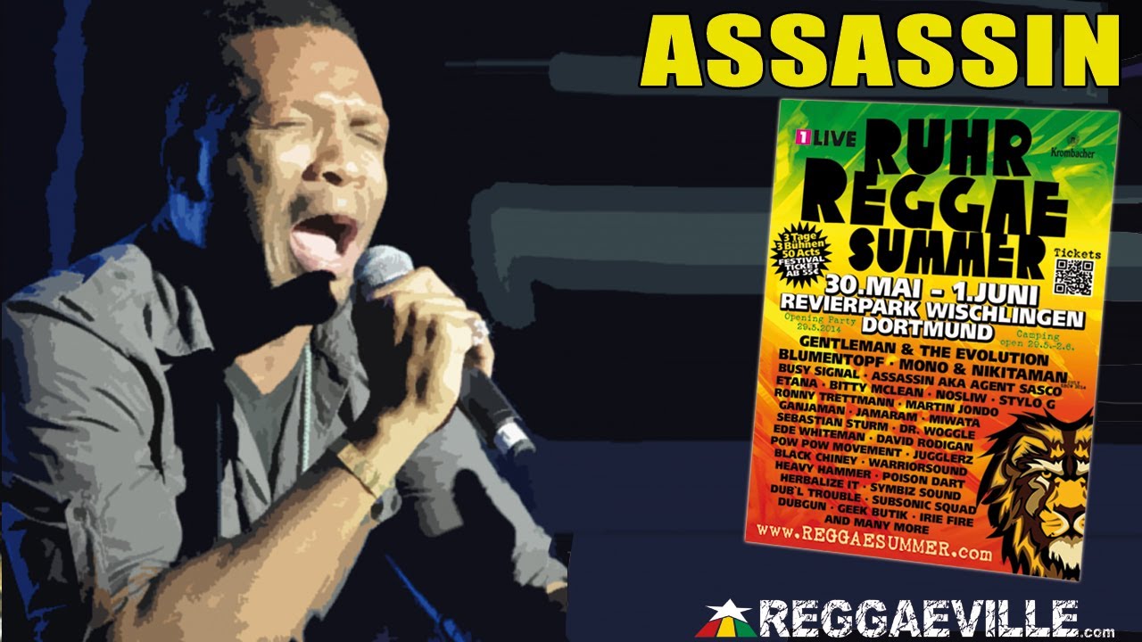 Assassin - Ruffest and Tuffest @ Ruhr Reggae Summer - Dortmund 2014 [5/31/2014]