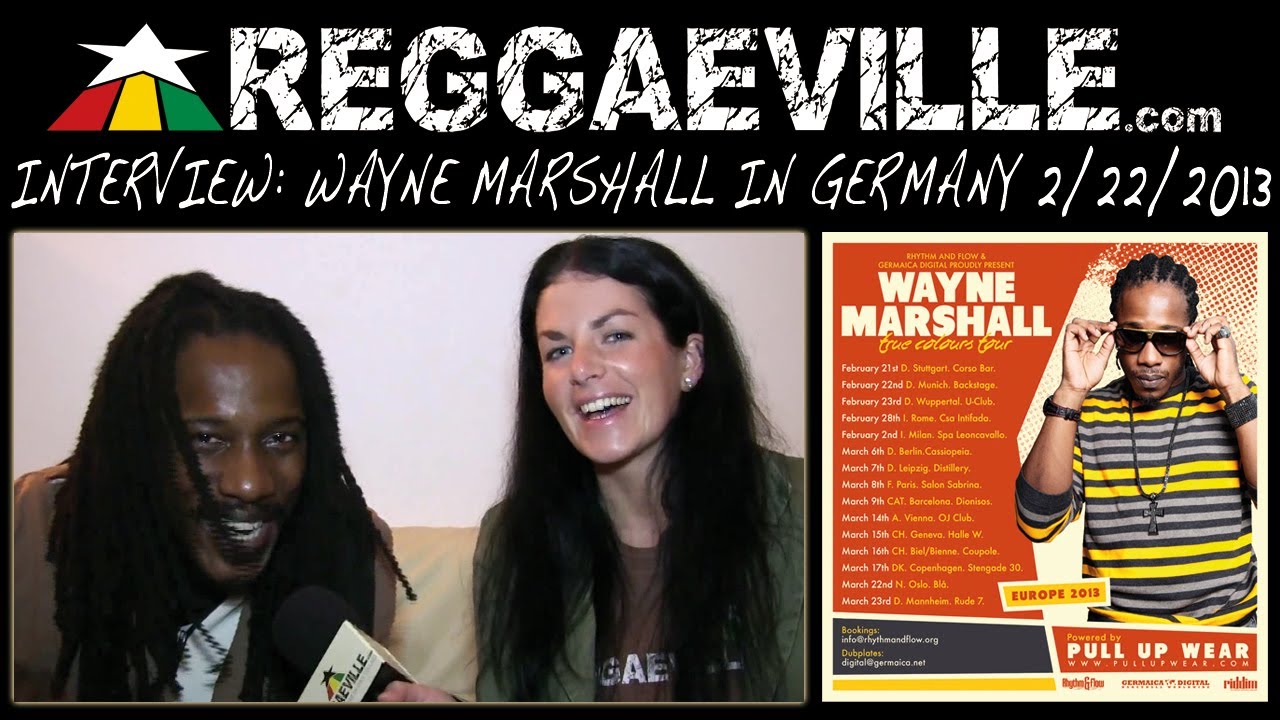 Interview: Wayne Marshall in Munich, Germany [2/22/2013]