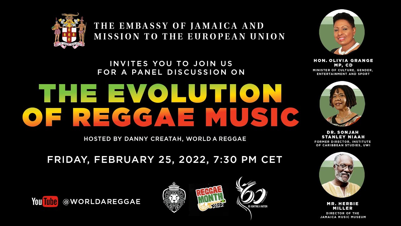 The Evolution of Reggae Music - Introduction Panel Discussion [2/25/2022]