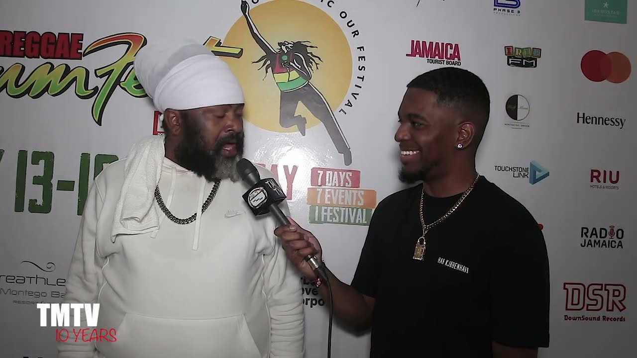 Fantan Mojah Interview @ Reggae Sumfest 2025 by TMTV [7/19/2025]
