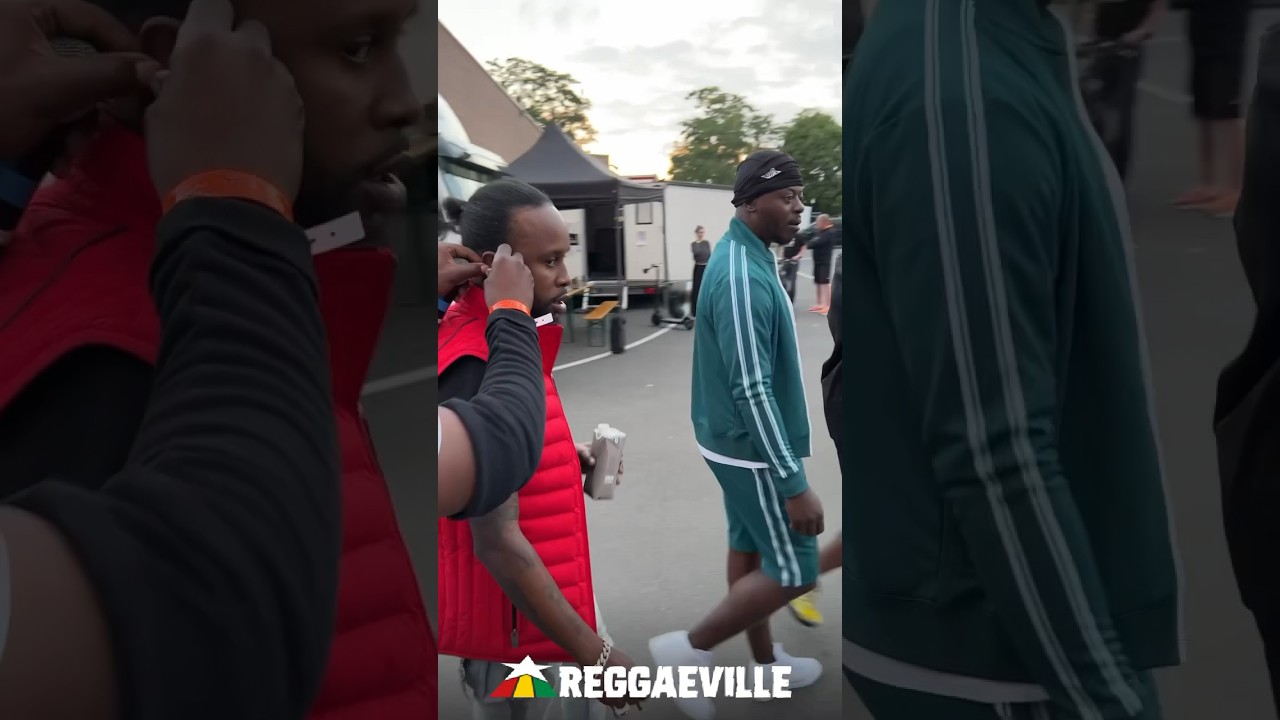 Popcaan On His Way To The Stage @ SummerJam 2023 [7/2/2023]