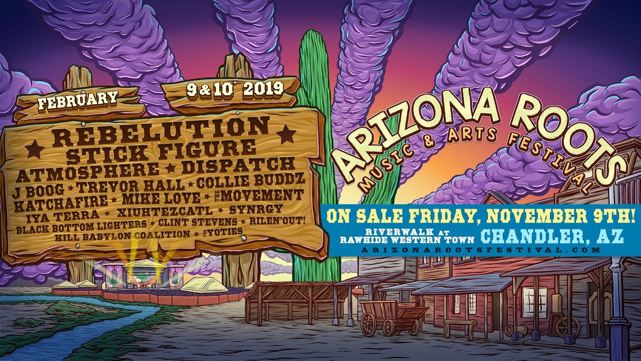 Arizona Roots Music & Arts Festival 2019 (Trailer) [11/5/2018]