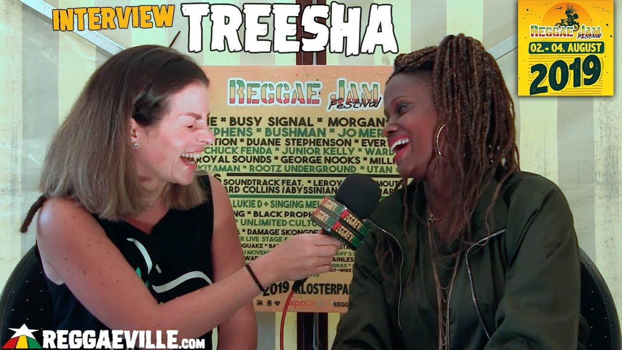 Treesha - Interview @ Reggae Jam 2019 [8/2/2019]