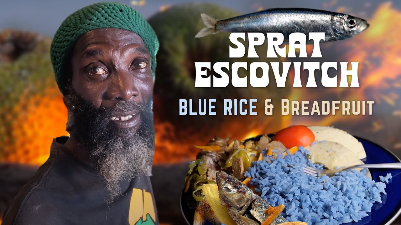 Ras Kitchen - Sprat Escovitch with Blue Rice by Rasta Devon! [12/2/2022]