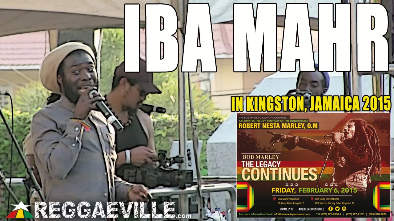 Iba Mahr - Will I Wait @ Bob Marley 70th Birthday Celebration [2/6/2015]