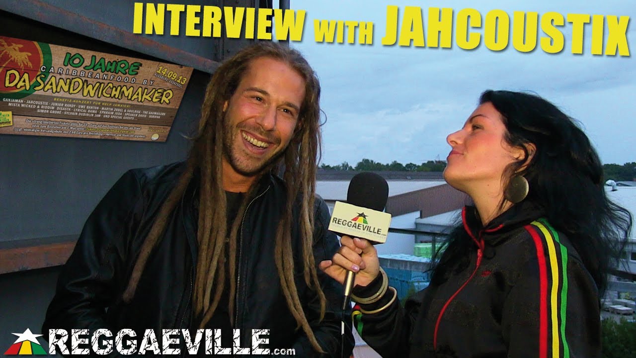 Interview with Jahcoustix @ 10 Jahre Da Sandwichmaker in Augsburg, Germany [9/14/2013]