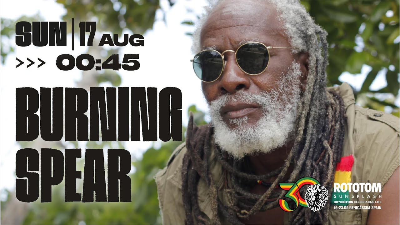 Burning Spear @ Rototom Sunsplash 2025 (Live Stream) [8/17/2025]