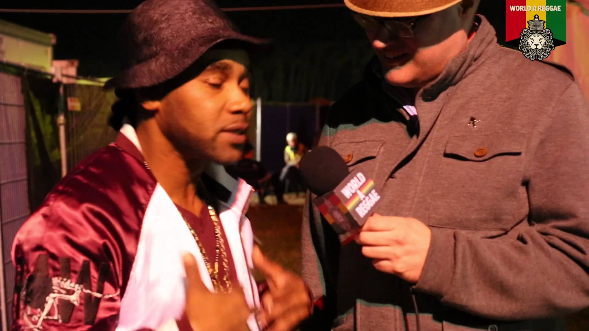 Interview with Rayvon @ Reggae Geel 2015 [8/1/2015]