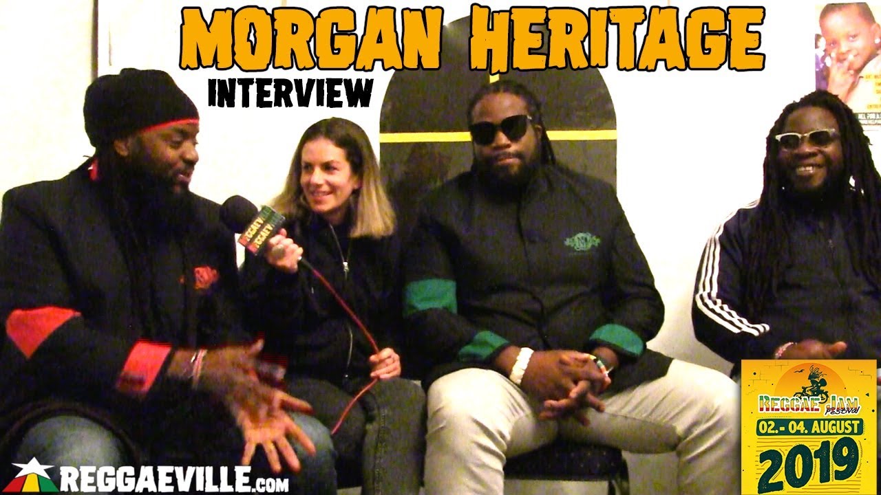 Morgan Heritage - Interview @ Reggae Jam 2019 [8/3/2019]