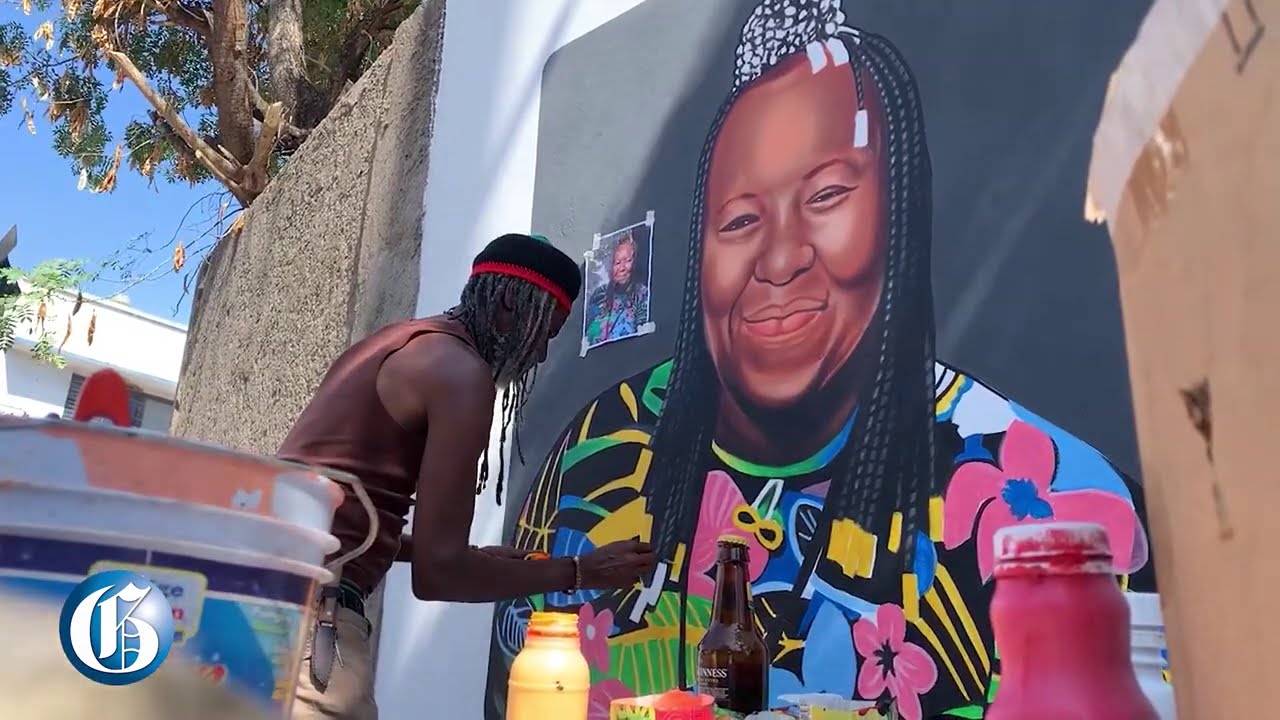 Beat Street’ mural for Yvonne Sterling (Jamaica Gleaner) [2/4/2021]