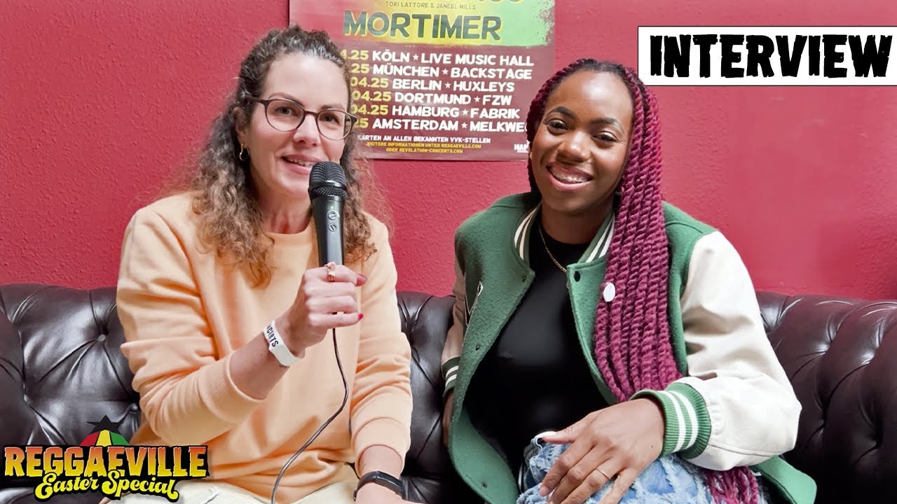 Tori Lattore - Interview in Munich, Germany @ Reggaeville Easter Special 2025 [4/17/2025]