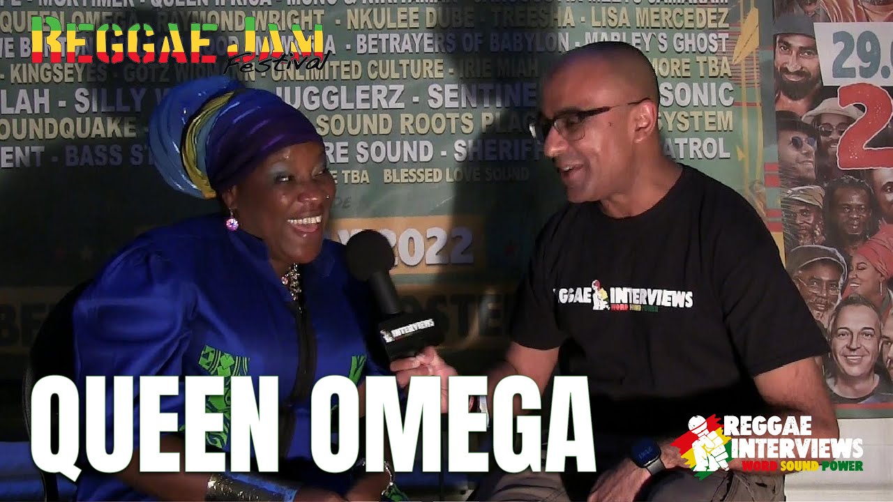 Queen Omega Interview @ Reggae Jam 2022 by Reggae Interviews [7/30/2022]