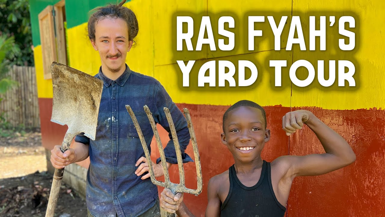 Ras Kitchen - Scottish Ras Fyah's Yard Tour | Mokko's Neighbour in Jamaica [1/27/2023]