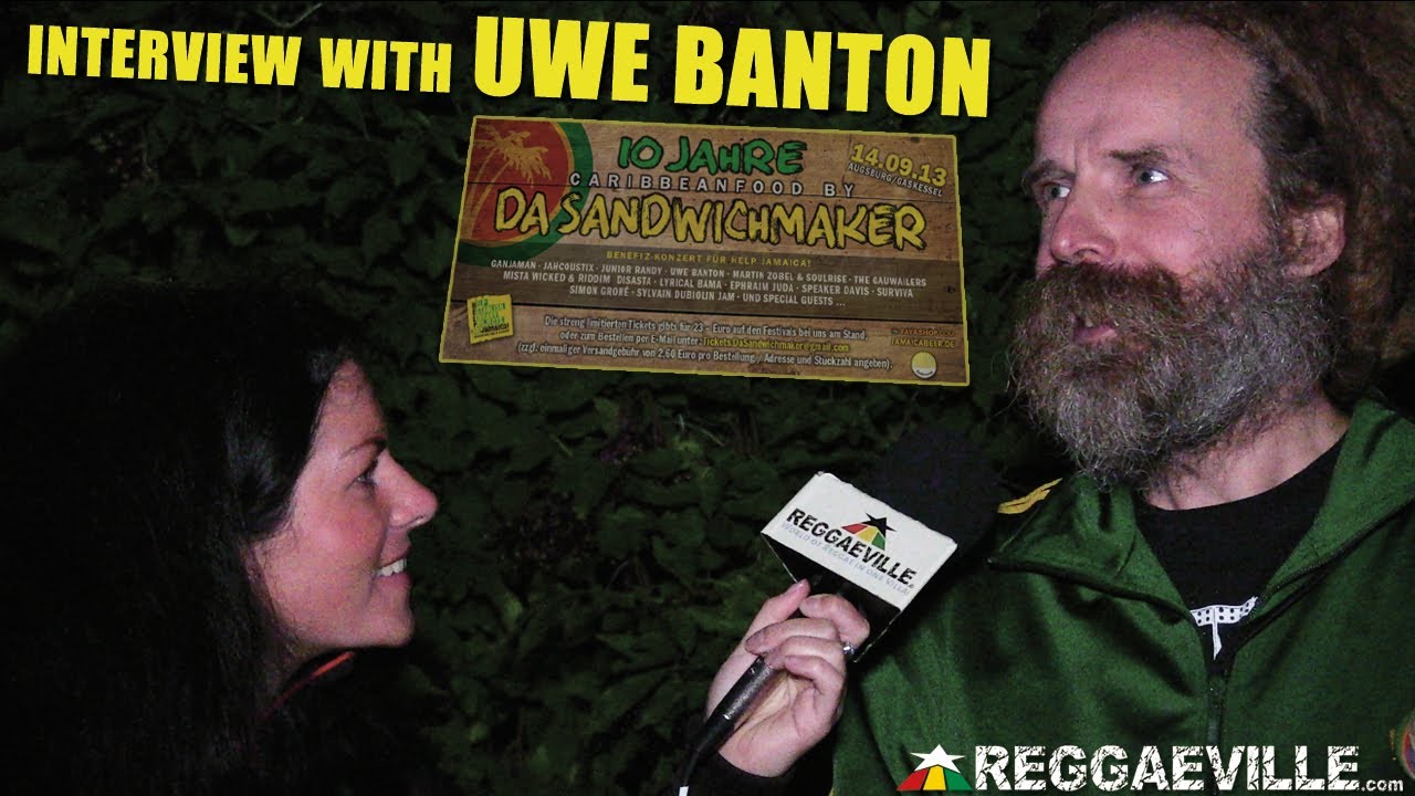 Interview with Uwe Banton @ 10 Jahre Da Sandwichmaker in Augsburg, Germany [9/14/2013]