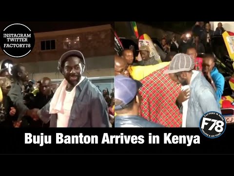 Buju Banton Arrives in Kenya [2/13/2020]