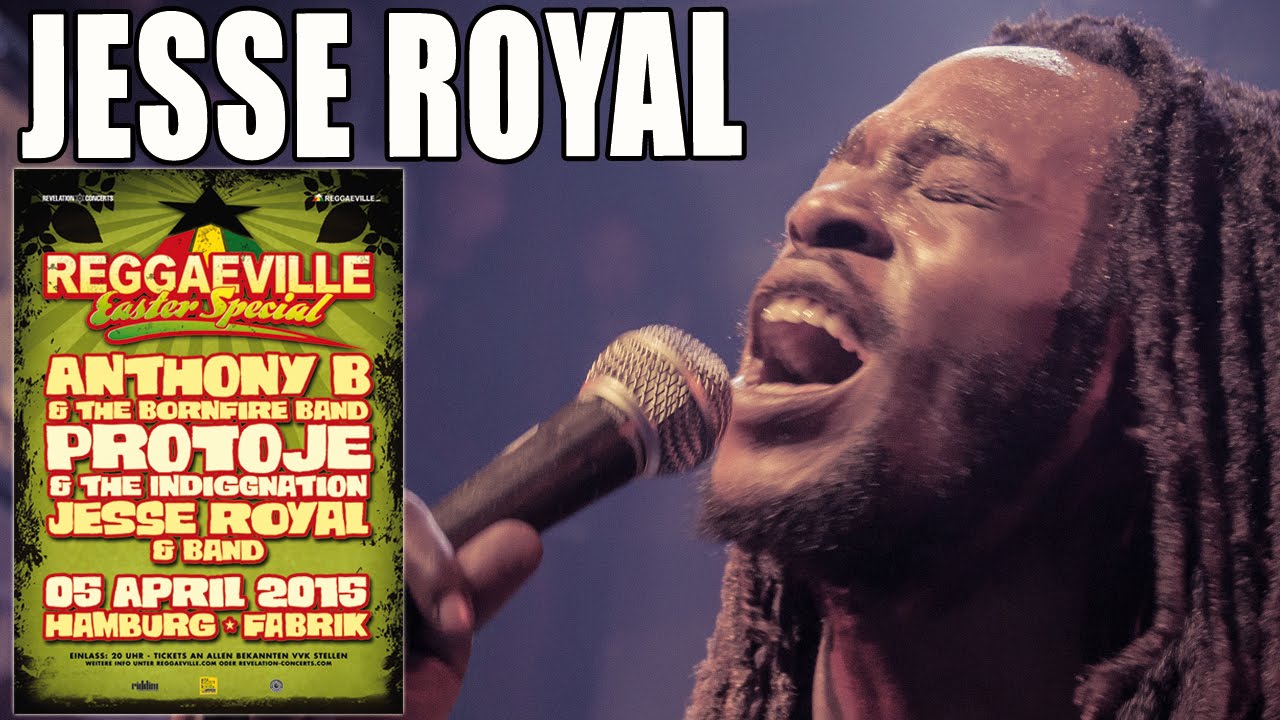 Jesse Royal - Modern Day Judas in Hamburg @ Reggaeville Easter Special 2015 [4/5/2015]