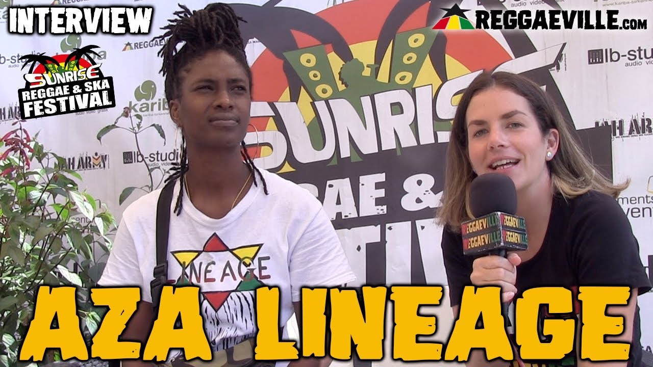 Aza Lineage - Interview @ Sunrise Reggae & Ska Festvial 2019 [7/14/2019]